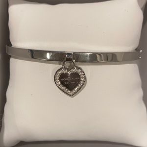 Sterling silver Michael kors bangle